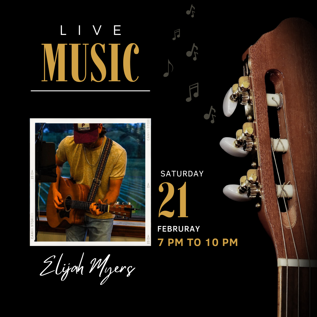 Live Music With Elijah Myers – Oscars Cigar Lounge